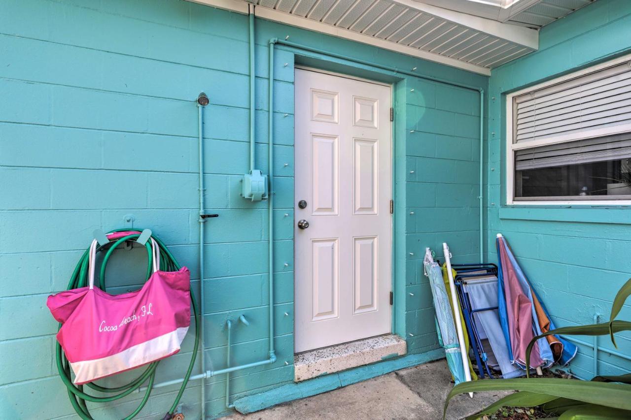 Cute And Cozy Florida Duplex Walk To Beaches! Cocoa Beach Εξωτερικό φωτογραφία